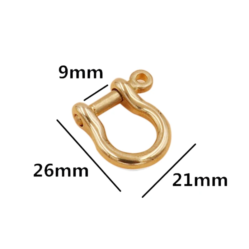 Tool Joint Connect Clasp Leather Accessories Parts U-Shape Brass Shackle Chain Buckle Craft Gold DIY
Tool Joint Connect Clasp Leather Accessories Parts U-Shape Brass Shackle Chain Buckle Craft Gold DIY