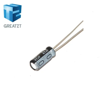 GREATZT 50PCS Higt quality 25V47UF 5*7mm 47UF 25V 5*7 Electrolytic capacitor
GREATZT 50PCS Higt quality 25V47UF 5*7mm 47UF 25V 5*7 Electrolytic capacitor