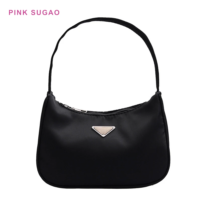 

Pink Sugao luxury handbags women bags designer tote bag purses and handbags small shoulder bag nylon ladies handbag high quality