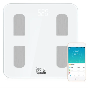 Gustala BF1606 - A Smart Body Fat Scale Electronic Digital Wireless Weight Monitor LCD Screen Mobile Device Support
Gustala BF1606 - A Smart Body Fat Scale Electronic Digital Wireless Weight Monitor LCD Screen Mobile Device Support