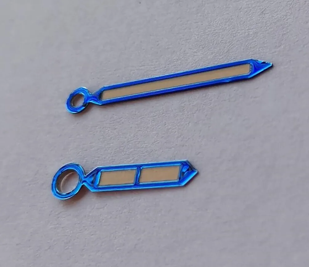 Watch accessories copper material blue Watch hand Green luminous Hour hand minute hand no second hand 6497 hands 6498 hands
Watch accessories copper material blue Watch hand Green luminous Hour hand minute hand no second hand 6497 hands 6498 hands