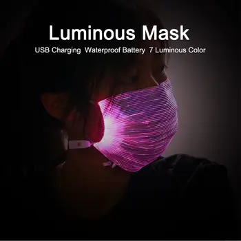 7 Luminous Color Reusable Night Cycling Face Mask Activated Carbon Filters Dust Mask Reflective Party Bar Safety Face Mask Adult
7 Luminous Color Reusable Night Cycling Face Mask Activated Carbon Filters Dust Mask Reflective Party Bar Safety Face Mask Adult