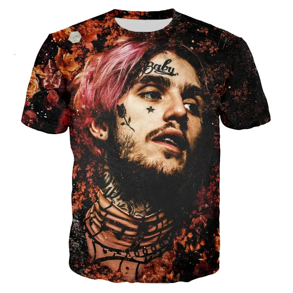 Lil peep 3D printed summer men's T-shirt fashion T-shirt camiseta hombre men's casual breathable Harajuku men's T-shirt
Lil peep 3D printed summer men's T-shirt fashion T-shirt camiseta hombre men's casual breathable Harajuku men's T-shirt