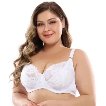 2020 Womens Lager Bosom Perspective Lace Bras Underwired Sexy Lingerie Embroidery Floral Bralette BH Plus Size Brassiere DD E F
2020 Womens Lager Bosom Perspective Lace Bras Underwired Sexy Lingerie Embroidery Floral Bralette BH Plus Size Brassiere DD E F