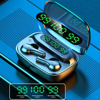 2000mAh TWS Bluetooth 5.0 Eaphones with Charging Case Wireless Earphone Waterproof Earbuds Sport 9D Stereo Touch Control
2000mAh TWS Bluetooth 5.0 Eaphones with Charging Case Wireless Earphone Waterproof Earbuds Sport 9D Stereo Touch Control