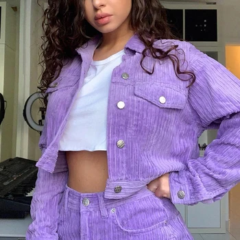 Autumn Winter Warm Jackets Long Sleeve Casual Corduroy Coats and Jackets Women Velvet Mini Skirt Tops Outerwear 2019 Veste Femme
Autumn Winter Warm Jackets Long Sleeve Casual Corduroy Coats and Jackets Women Velvet Mini Skirt Tops Outerwear 2019 Veste Femme