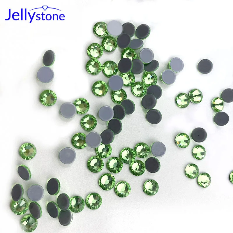 Machine Cut Crystal Clear Strass Jellystone Hotfix Peridot Fruit Green Rhinestones For Garment Accessories 
Machine Cut Crystal Clear Strass Jellystone Hotfix Peridot Fruit Green Rhinestones For Garment Accessories