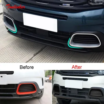 Tonlinker Exterior Front Eye of Angel Cover Stickers for CITROEN C5 Aircross 2017-19 Car Styling 2 PCS ABS Chrome Cover stickers
Tonlinker Exterior Front Eye of Angel Cover Stickers for CITROEN C5 Aircross 2017-19 Car Styling 2 PCS ABS Chrome Cover stickers