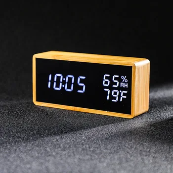 The New Temperature and Humidity Alarm Clock Creative Electronic Clock Led Digital Clock Voice Alarm Clock shi mu zhong
The New Temperature and Humidity Alarm Clock Creative Electronic Clock Led Digital Clock Voice Alarm Clock shi mu zhong