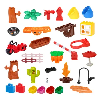 Large Particles DIY Building Blocks Table Umbrella Tree Motorcycle Compatible Baby Education Toys
Large Particles DIY Building Blocks Table Umbrella Tree Motorcycle Compatible Baby Education Toys