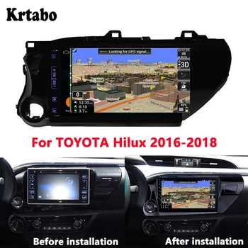 Car radio Android multimedia player 4G RAM For TOYOTA Hilux 2016 2017 2018 GPS Touch Screen Radio+AUX IN+DVR+Easy Connect
Car radio Android multimedia player 4G RAM For TOYOTA Hilux 2016 2017 2018 GPS Touch Screen Radio+AUX IN+DVR+Easy Connect