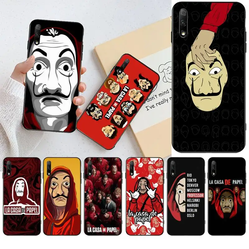 Испания ТВ La Casa de Papel чехол для телефона Huawei Honor 30 20 10 9 8 8x 8c v30 Lite вид pro | Мобильные
