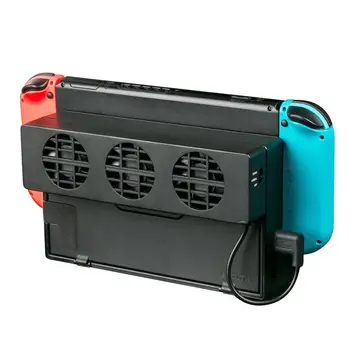 TNS-1719 USB Heat Dissipation Fan Cooling Fan Dock for N-Switch Game Console Practicality and Convenience Cooling Fan Dock
TNS-1719 USB Heat Dissipation Fan Cooling Fan Dock for N-Switch Game Console Practicality and Convenience Cooling Fan Dock