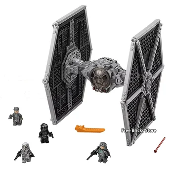 Fit Star Series Wars Imperial TIE Fighter 550PCS DIY Building Blocks Toys For Children Gifts 10900 Compatible Lepining
Fit Star Series Wars Imperial TIE Fighter 550PCS DIY Building Blocks Toys For Children Gifts 10900 Compatible Lepining