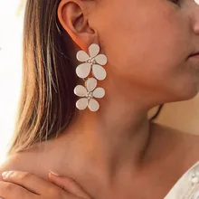 VKME ZA Pingente Brincos Mulheres Brincos Vintage Boêmio Vento Brincos Fashion Party Presentes(China)