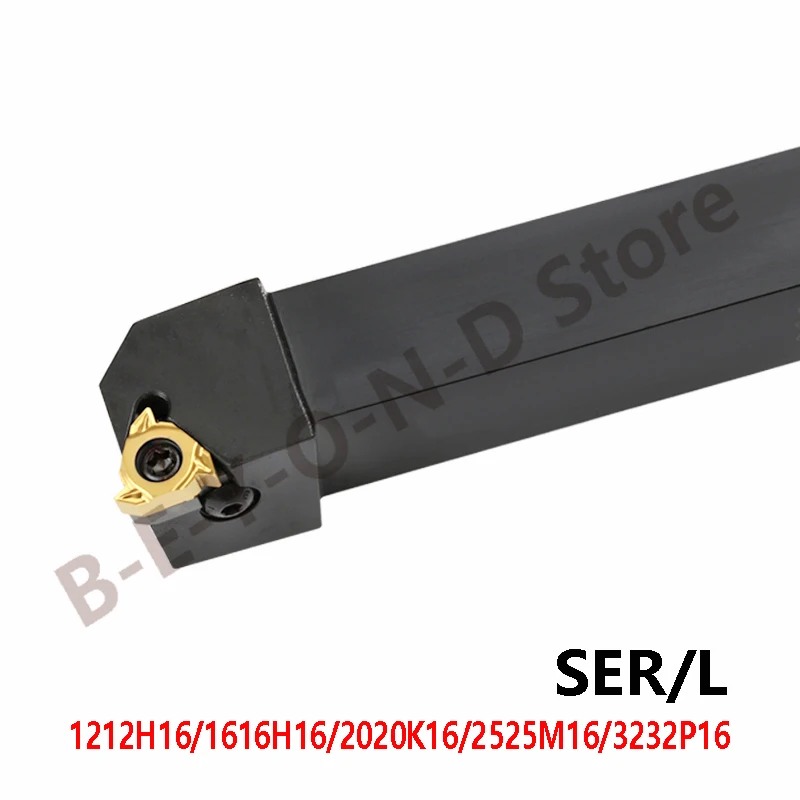 BEYOND SER SER1616H16 SER2020K16 SER2525M16 SER3232P16 SEL1212H16 SEL2020K16 SEL2525M16 Threading Turning Lathe Tool Holder CNC
BEYOND SER SER1616H16 SER2020K16 SER2525M16 SER3232P16 SEL1212H16 SEL2020K16 SEL2525M16 Threading Turning Lathe Tool Holder CNC