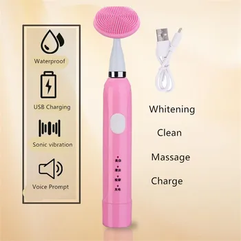 4 In 1 USB Rechargeable Facial Cleansing Brush Sonic Vibration Pore Cleaner Massager Brush Deep Cleaning Whitening Waterproof 20
4 In 1 USB Rechargeable Facial Cleansing Brush Sonic Vibration Pore Cleaner Massager Brush Deep Cleaning Whitening Waterproof 20