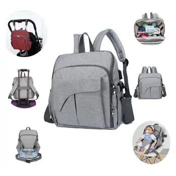 Multifunctional Mom Backpack Diaper Portable Changing Baby Chair Fixing Function Bag Handbag
Multifunctional Mom Backpack Diaper Portable Changing Baby Chair Fixing Function Bag Handbag