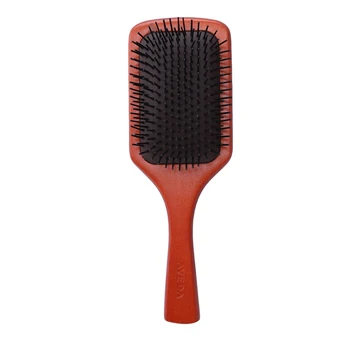 

Vintage Peach Wooden Hair Brush Scalp Hairbrush Women Tangle Hairdressing Supplies Brushes Tools Professional Salon Hair Combs