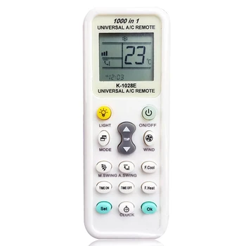 Universal Low Power Consumption K-1028E Air Conditioning Remote Control LCD A / C Remote Control Household Daily Remote Control
Universal Low Power Consumption K-1028E Air Conditioning Remote Control LCD A / C Remote Control Household Daily Remote Control