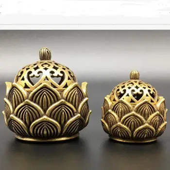 Choose size Copper incense burner brass mini pocket lotus with lid incense burner ornament
Choose size Copper incense burner brass mini pocket lotus with lid incense burner ornament