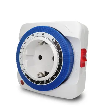 24 Hours Mechanical Programmable Plug in Timer Switch Smart Countdown Switch Socket Indoor Auto Power off
24 Hours Mechanical Programmable Plug in Timer Switch Smart Countdown Switch Socket Indoor Auto Power off