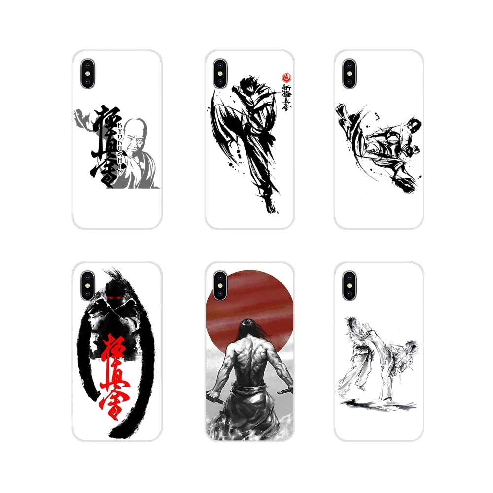 Oyama Kyokushin Karate Classic TPU Transparent Cases Covers For Xiaomi Redmi 4A S2 Note 3 3S 4 4X 5 Plus 6 7 6A Pro Pocophone F1 | Мобильные