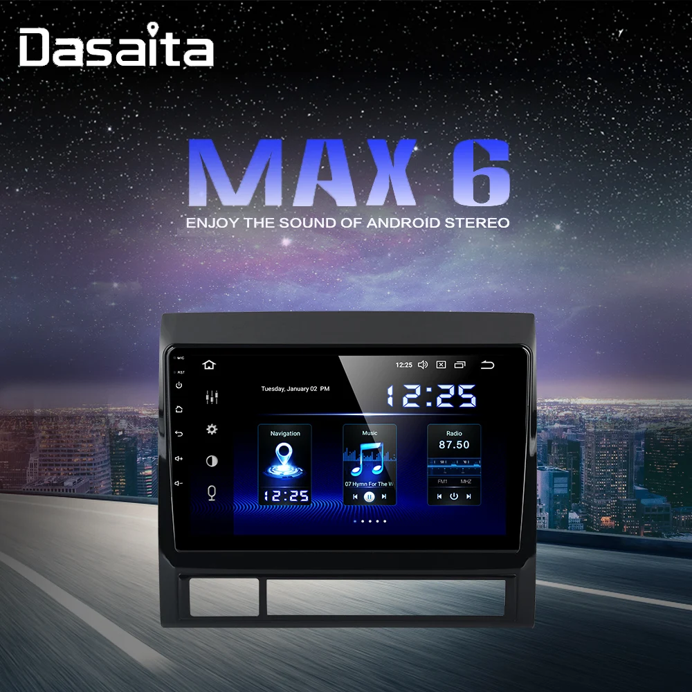 10.2"1 Din Car Radio GPS Android 9.0 DSP For Toyota Tacoma Stereo Touch Screen Bluetooth MP3 GPS Navigation System
10.2"1 Din Car Radio GPS Android 9.0 DSP For Toyota Tacoma Stereo Touch Screen Bluetooth MP3 GPS Navigation System