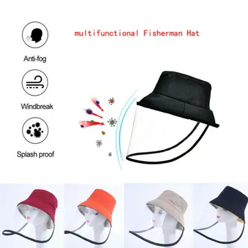 New Fashion Adults Anti-fog Protection Fisherman Hat Dust-proof Cap w/ Face Shield Cover Protective Clothing
New Fashion Adults Anti-fog Protection Fisherman Hat Dust-proof Cap w/ Face Shield Cover Protective Clothing