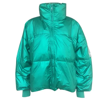 Personality Can Strap Solid Color Women's Cotton-padded Jacket 2020 Li Collar Long Sleeve Loose Short Money Down Cotton-padded
Personality Can Strap Solid Color Women's Cotton-padded Jacket 2020 Li Collar Long Sleeve Loose Short Money Down Cotton-padded