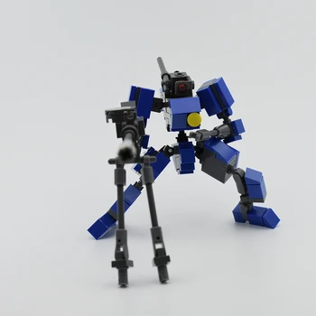 138Pcs MOC Mini Mecha Assembly Model Small Particle Building Blocks Educational Toy Set For Children Educational Toys Gift -Blue
138Pcs MOC Mini Mecha Assembly Model Small Particle Building Blocks Educational Toy Set For Children Educational Toys Gift -Blue