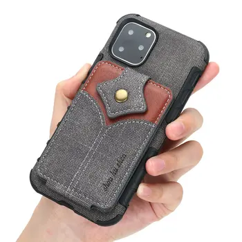 For iPhone 11 Pro Max Case Cloth Card Slot Patchwork Wallet Funda for Coque iPhone 11 2019 Case iPhone11 11Pro Max Flip Cover
For iPhone 11 Pro Max Case Cloth Card Slot Patchwork Wallet Funda for Coque iPhone 11 2019 Case iPhone11 11Pro Max Flip Cover