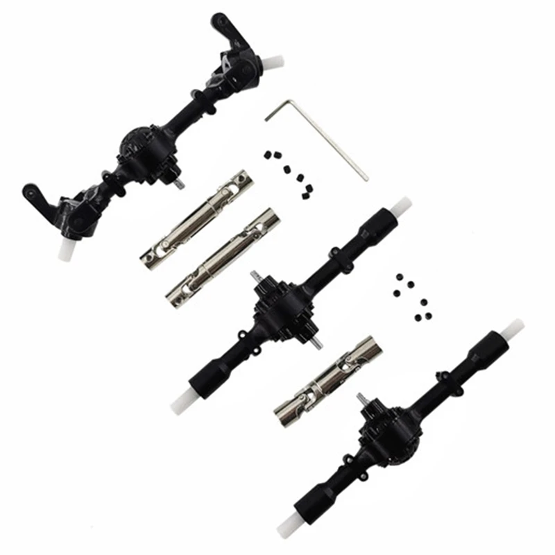Upgrade Metal Front Central Rear Axle with Drive Shaft Assembly Set for WPL 6WD RC Car B-16 B-36 Spare Part
Upgrade Metal Front Central Rear Axle with Drive Shaft Assembly Set for WPL 6WD RC Car B-16 B-36 Spare Part