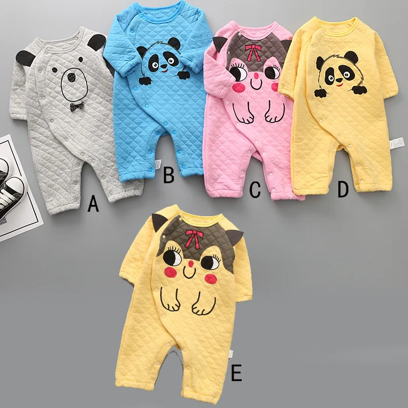 Baby Girl Boy Thick Romper Warm Winter Newborn Infant Baby Quilted Cotton Romper Jumpsuit Soft Pajamas Clothes 2019 Newest 
Baby Girl Boy Thick Romper Warm Winter Newborn Infant Baby Quilted Cotton Romper Jumpsuit Soft Pajamas Clothes 2019 Newest
