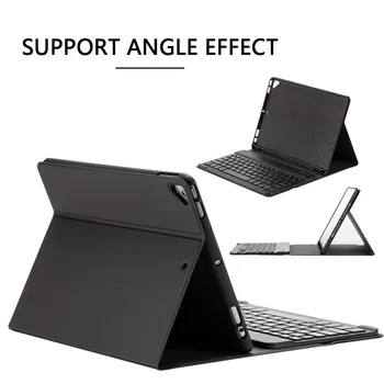Leather Keyboard Case for iPad 10.2 inch with Detachable Wireless Bluetooth Keyboard USB Magnetic Keyboard Cover with Pen Hold
Leather Keyboard Case for iPad 10.2 inch with Detachable Wireless Bluetooth Keyboard USB Magnetic Keyboard Cover with Pen Hold