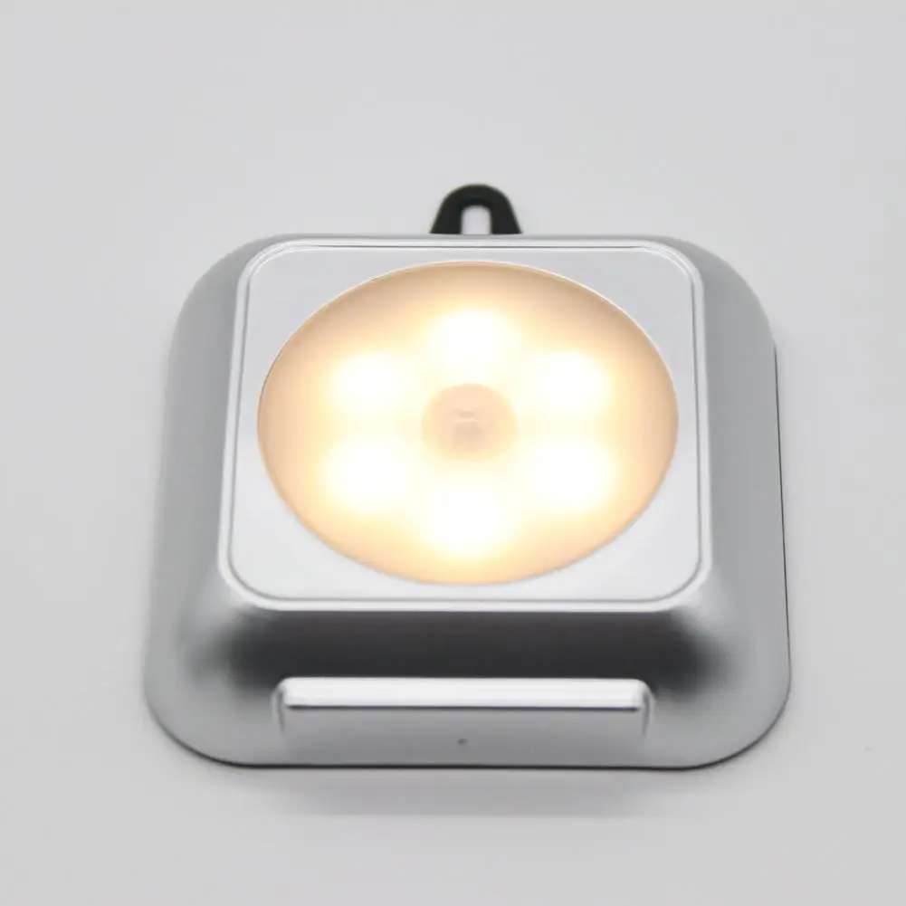 SOLLED 1PC 6LEDs Square Shape Motion Sensor Cabinet Lamp with Hanging Hole Night Light
SOLLED 1PC 6LEDs Square Shape Motion Sensor Cabinet Lamp with Hanging Hole Night Light