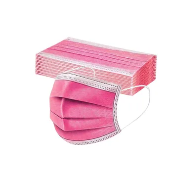 20PCS Solid Color Disposable Mask 3 Layers Non-woven Fabric Face Mask Multicolor Breathable Mouth Cover Adult Unisex Mascarillas 
20PCS Solid Color Disposable Mask 3 Layers Non-woven Fabric Face Mask Multicolor Breathable Mouth Cover Adult Unisex Mascarillas