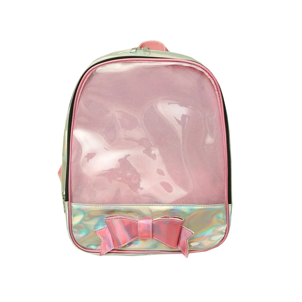 Women Backpacks 2020 New Laser Ladies Fashion Bowknot Transparent Shoulder Designer Backpacks School Travel Bags #Zer
Women Backpacks 2020 New Laser Ladies Fashion Bowknot Transparent Shoulder Designer Backpacks School Travel Bags #Zer