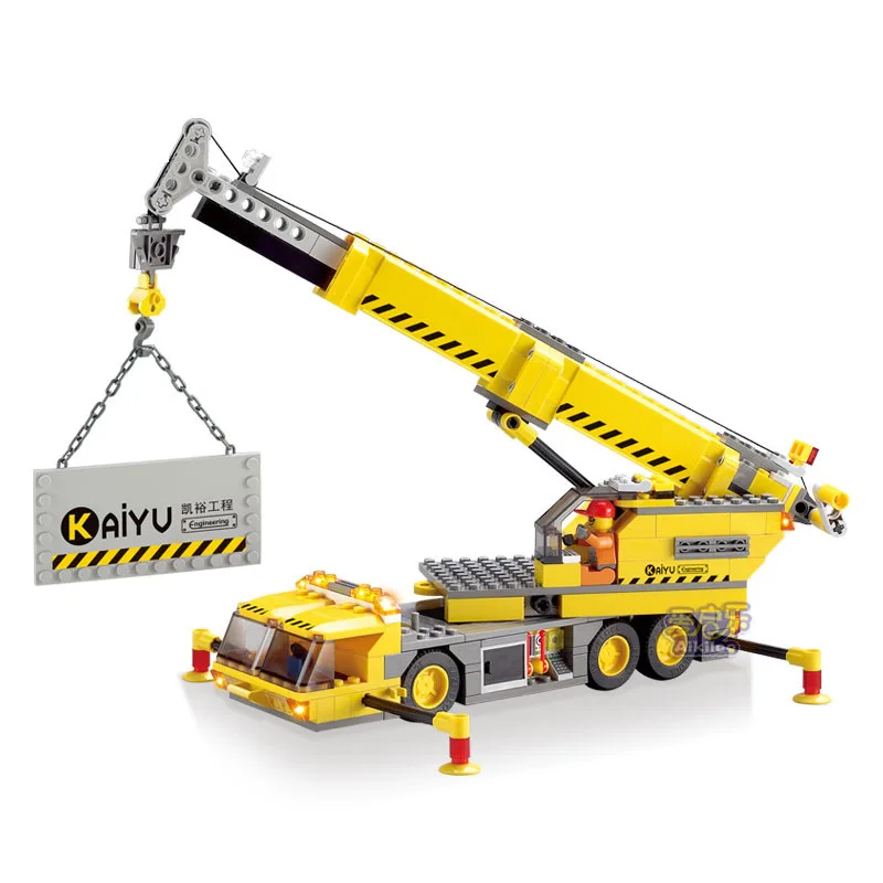 Children Engineering Series Engineering Crane Educational Building Blocks Toy Boy Assembly Assembled Plastic Building Block Toys
Children Engineering Series Engineering Crane Educational Building Blocks Toy Boy Assembly Assembled Plastic Building Block Toys