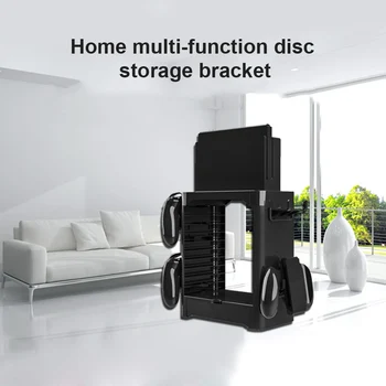 Multifunction Game Disk Storage Tower CDs Controllers Holder Shelf for Nintendo Switch Console KQS8
Multifunction Game Disk Storage Tower CDs Controllers Holder Shelf for Nintendo Switch Console KQS8