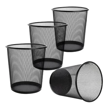 Trash Can Mesh Round Open Top Waste Basket - Recycling Bins Garbage Waste Baskets for Office&Home , 2.5 Gallon,4 Pack
Trash Can Mesh Round Open Top Waste Basket - Recycling Bins Garbage Waste Baskets for Office&Home , 2.5 Gallon,4 Pack