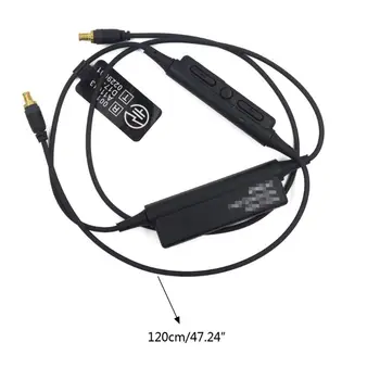 OOTDTY Bluetooth Earphone A2DC Cable for ATH-LS50 LS70 CKS1100 CKR90 CKR100 Headphones Microphone Volume Control
OOTDTY Bluetooth Earphone A2DC Cable for ATH-LS50 LS70 CKS1100 CKR90 CKR100 Headphones Microphone Volume Control