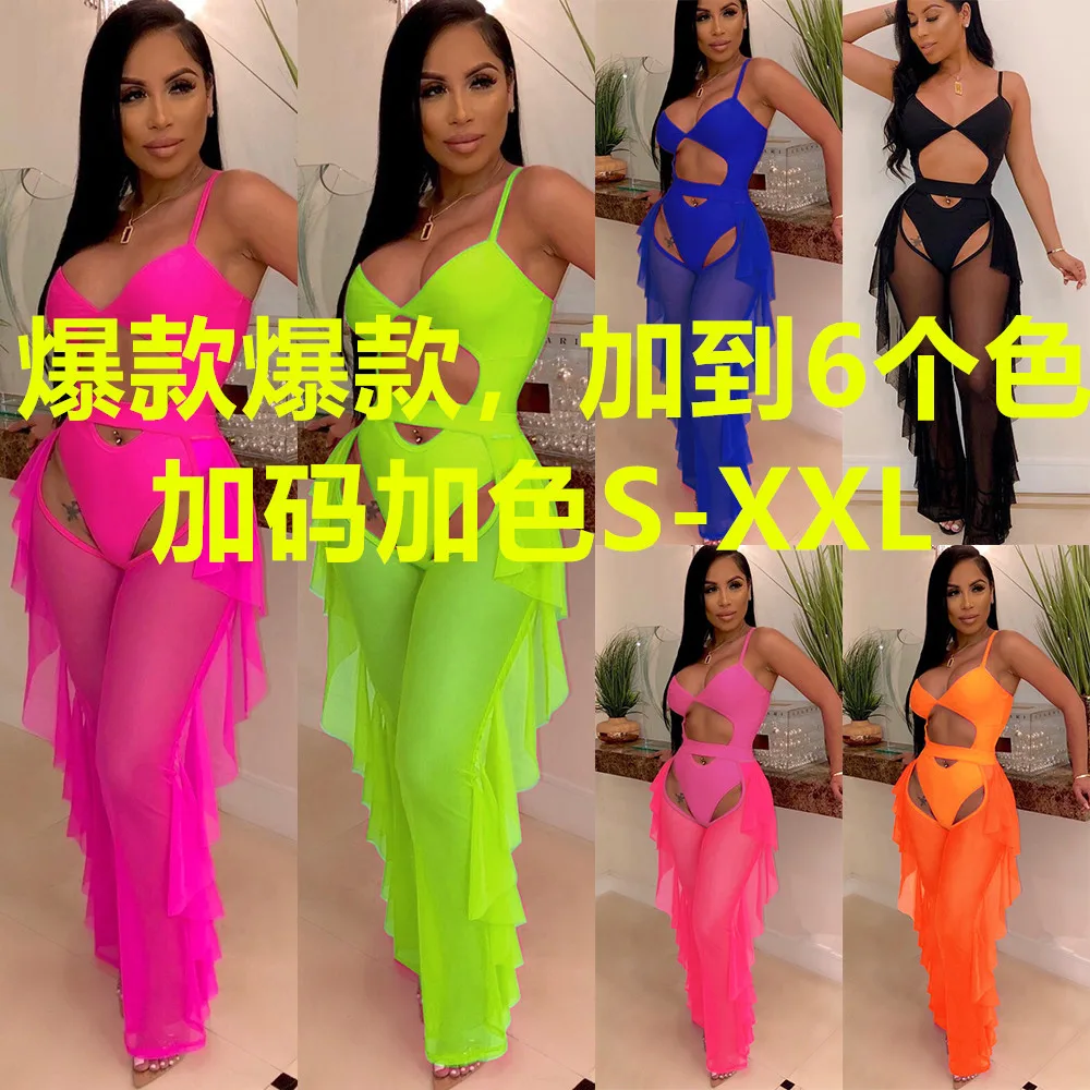 2S wholesale women pure color swimsuit net yarn two-piece suit can private custom label if and only if meet our minimum requirem
2S wholesale women pure color swimsuit net yarn two-piece suit can private custom label if and only if meet our minimum requirem