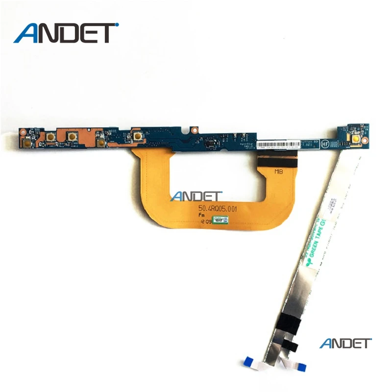 For Lenovo ThinkPad X1 Carbon 1st Gen 2013 Power Button Switch Subcard LED Board Cable 04W3901 04W3909 6M.4RQBD.002
For Lenovo ThinkPad X1 Carbon 1st Gen 2013 Power Button Switch Subcard LED Board Cable 04W3901 04W3909 6M.4RQBD.002