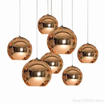 LED Glass Ball Pendant Lights Kitchen Dining Bar Pendant Lamp Modern Christmas Glass Ball Hanglamp Lighting Luminaire E27 Bulb
LED Glass Ball Pendant Lights Kitchen Dining Bar Pendant Lamp Modern Christmas Glass Ball Hanglamp Lighting Luminaire E27 Bulb