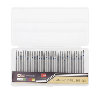 Nail Art Drill Kit, 30Pcs/Set Diamond Grinding Head Nail Art Drill Polish Head Kit Nail Drill Machine Accessories, Nail Polishin
Nail Art Drill Kit, 30Pcs/Set Diamond Grinding Head Nail Art Drill Polish Head Kit Nail Drill Machine Accessories, Nail Polishin
