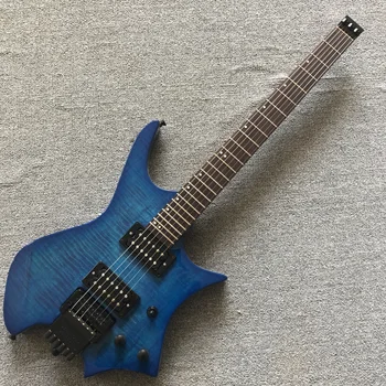 Headless Guitar 6 String Headless Electric Guitar Flame Maple Top Quality, Free Shipping
Headless Guitar 6 String Headless Electric Guitar Flame Maple Top Quality, Free Shipping