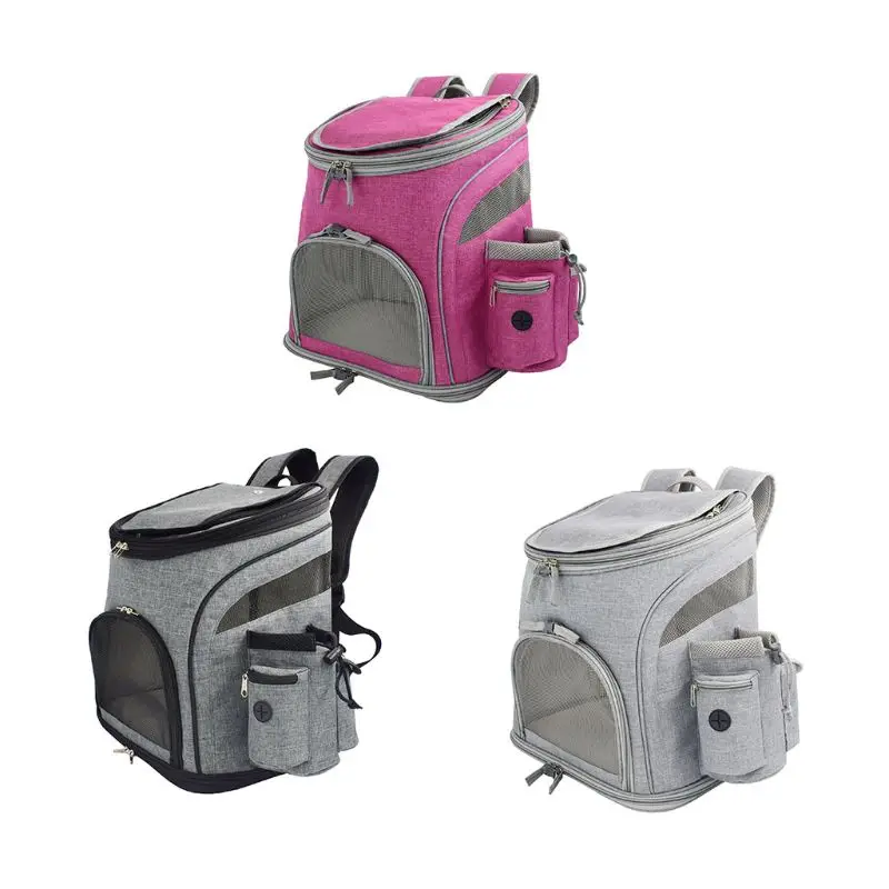 Portable Backpack Pet Carrier Bag with Mesh for Small Dogs Cats Puppies for Outdoor Travel Hiking Camping
Portable Backpack Pet Carrier Bag with Mesh for Small Dogs Cats Puppies for Outdoor Travel Hiking Camping