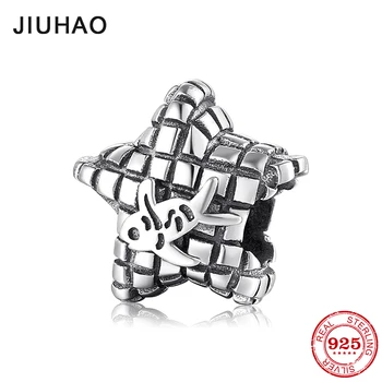 Fit Original JIUHAO Silver Bracelet DIY Beads Starfish charm of the seabed 925 Sterling Silver Clear Zircon Beads Jewelry 
Fit Original JIUHAO Silver Bracelet DIY Beads Starfish charm of the seabed 925 Sterling Silver Clear Zircon Beads Jewelry