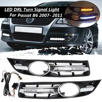 Car LED DRL Light Daytime Running Light with Grill Surround for VW Passat B6 2006-2011 Waterproof
Car LED DRL Light Daytime Running Light with Grill Surround for VW Passat B6 2006-2011 Waterproof